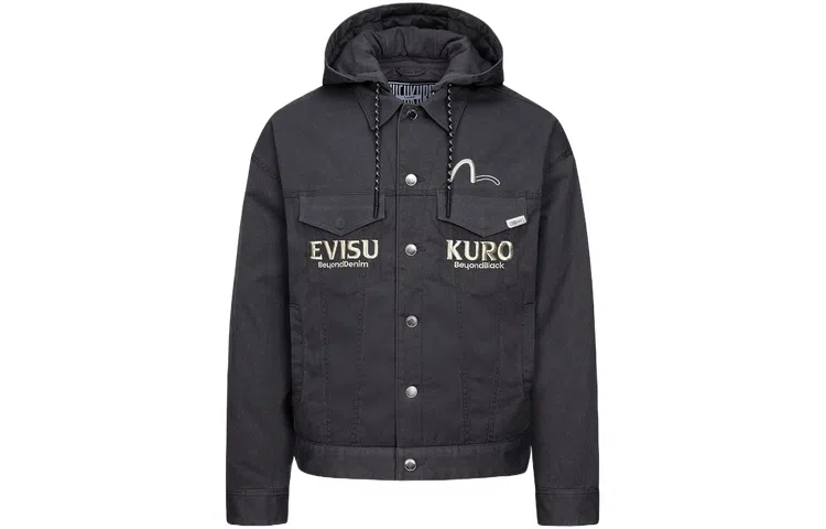 EVISU AW23 Logo Embroidered Jacket