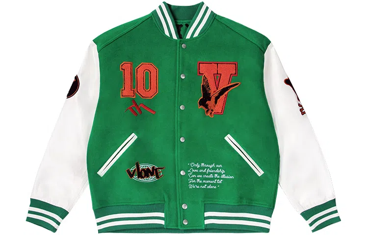 VLONE Embroidered Baseball Jacket