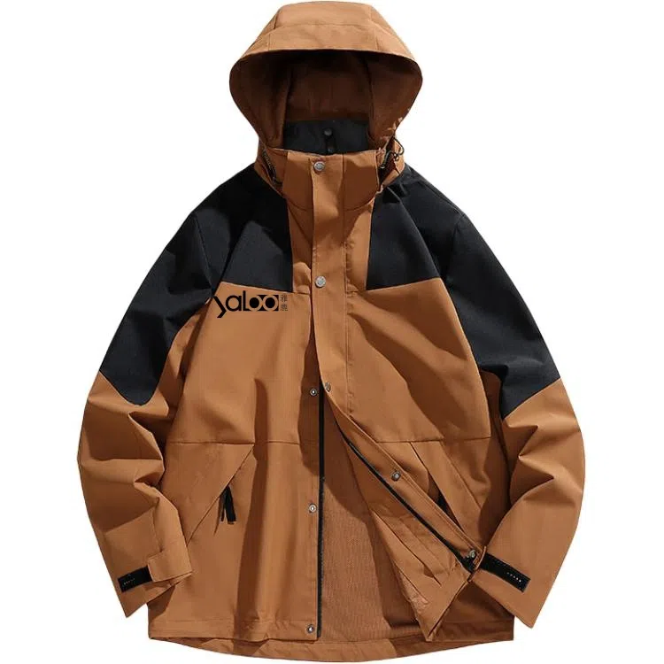 雅鹿优选  日常休闲百搭透气  防水防风耐磨冲锋衣 男款