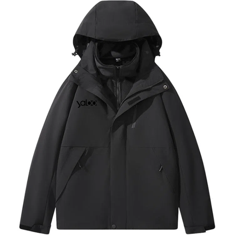 雅鹿优选  排版防刮静电  防水防风透气耐磨冲锋衣 男款