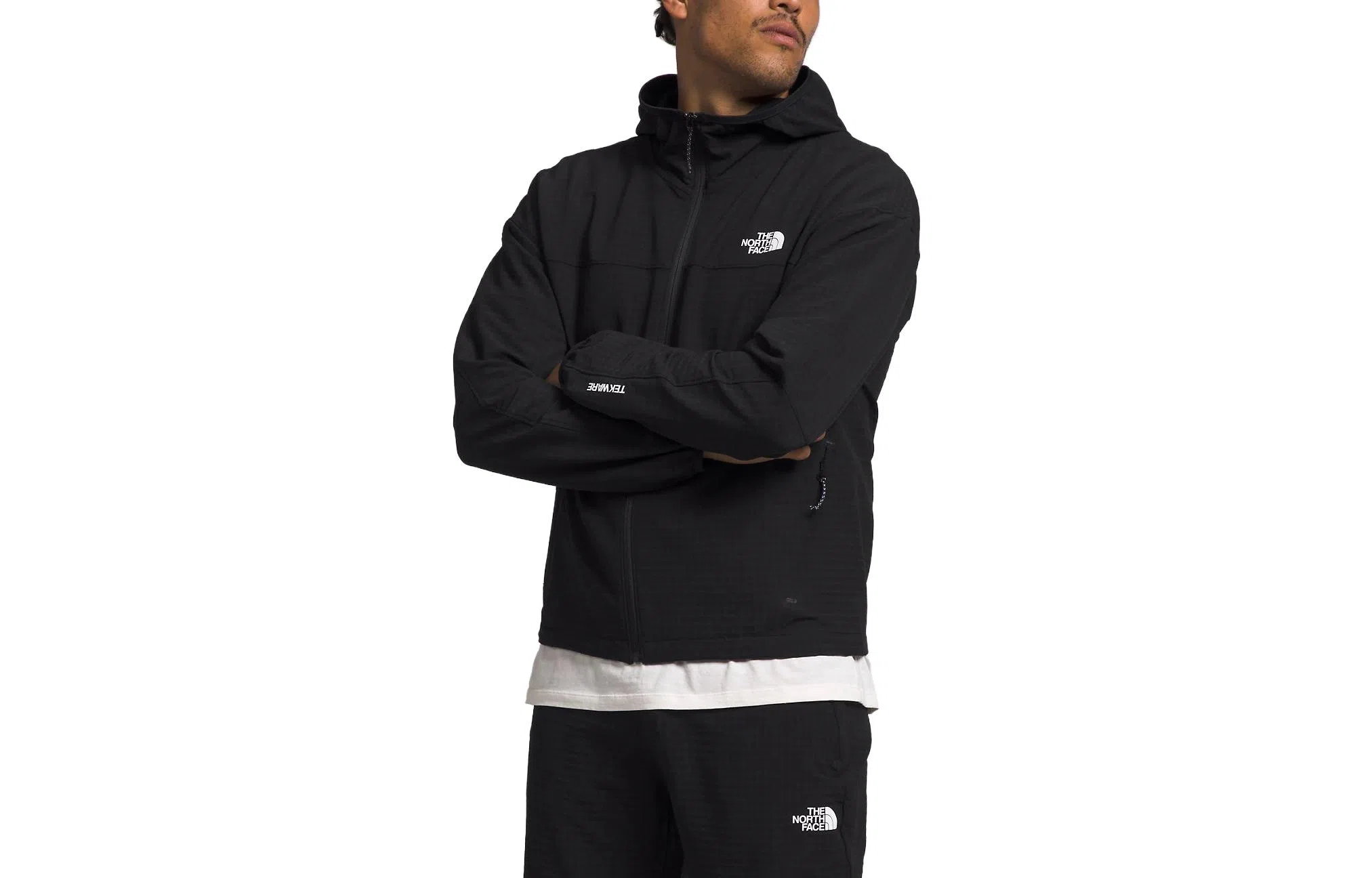 THE NORTH FACE Tekware Grid Hoodie Logo