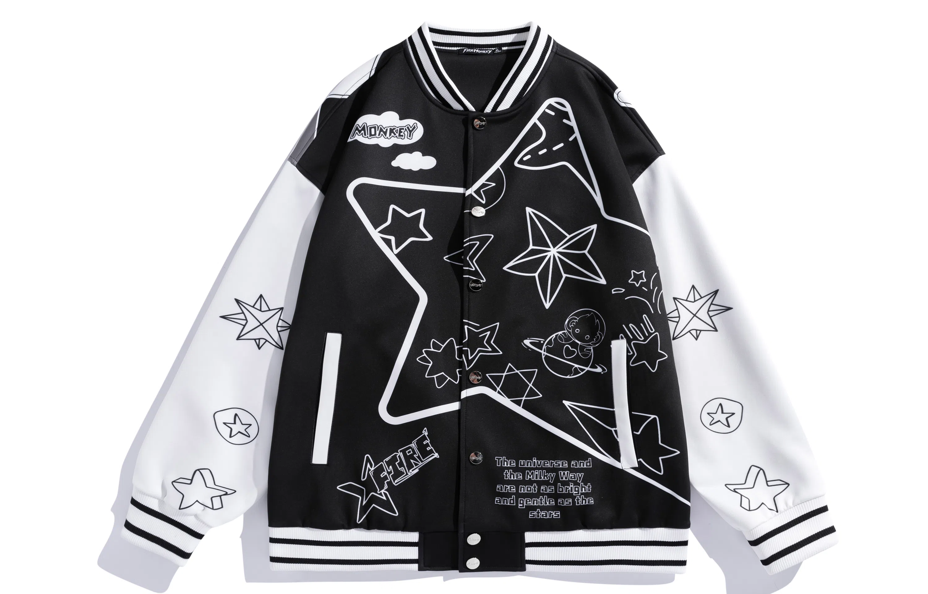 FireMonkey Astronaut Print Jacket
