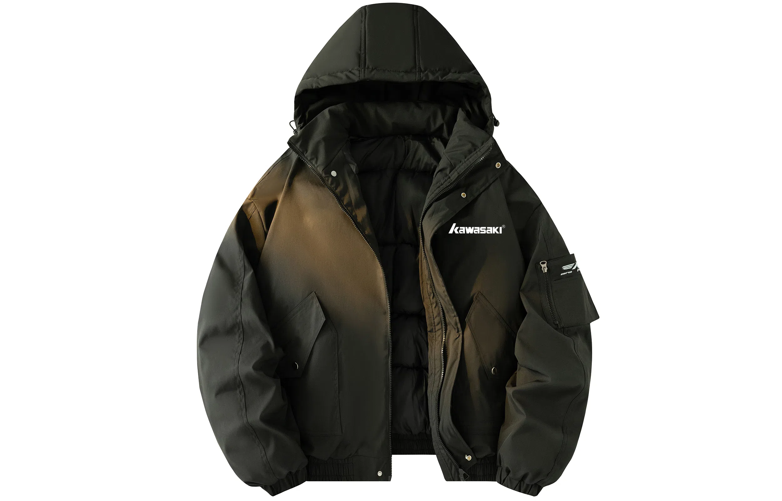 Kawasaki Retro Pilot Hooded Jacket