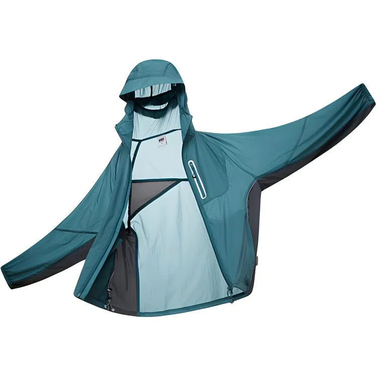 NOTHOMME "Mountain Shadow" UPF100+ Hooded Lightweight Sunscreen Jacket