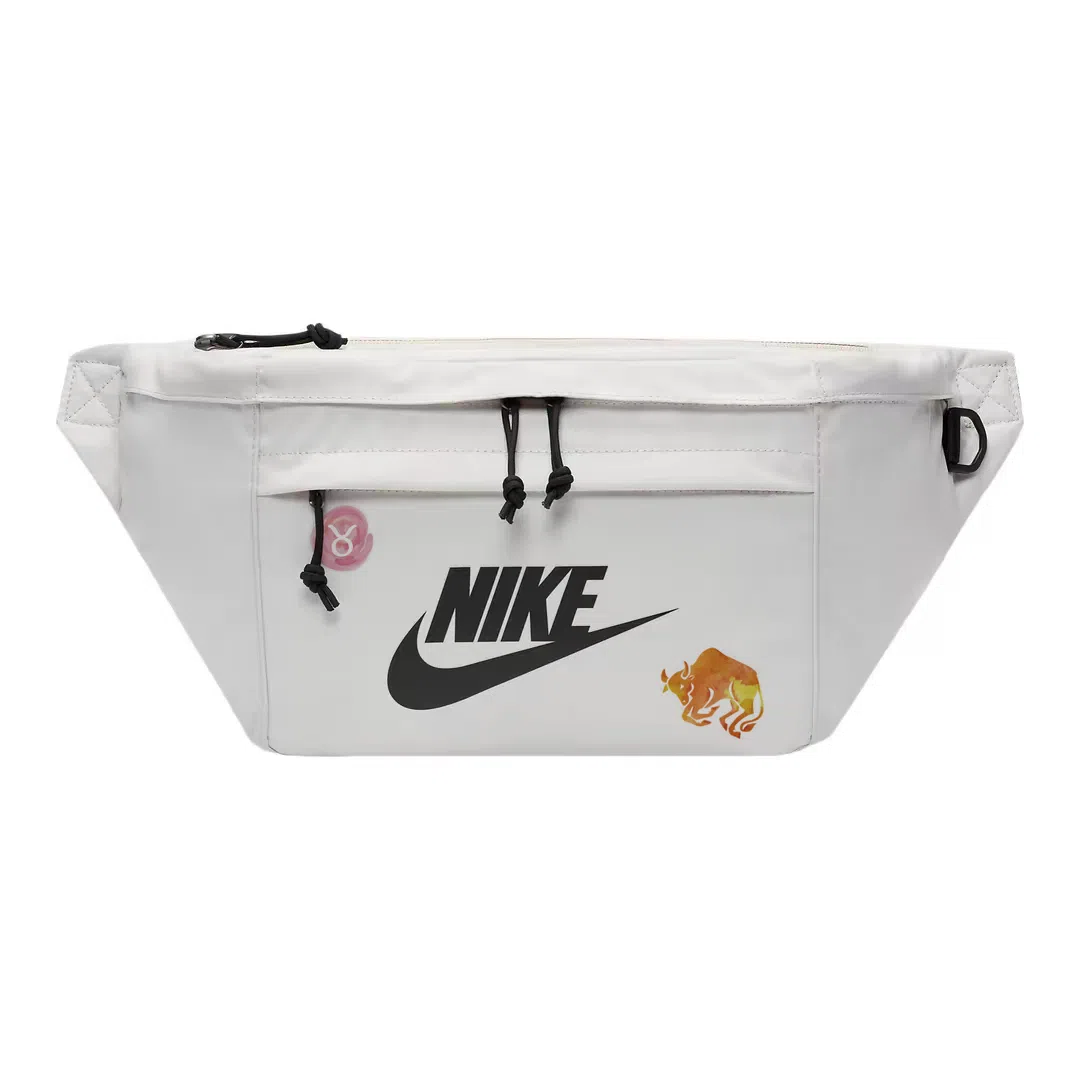 Nike Basic Large Logo Sling Bag Bone