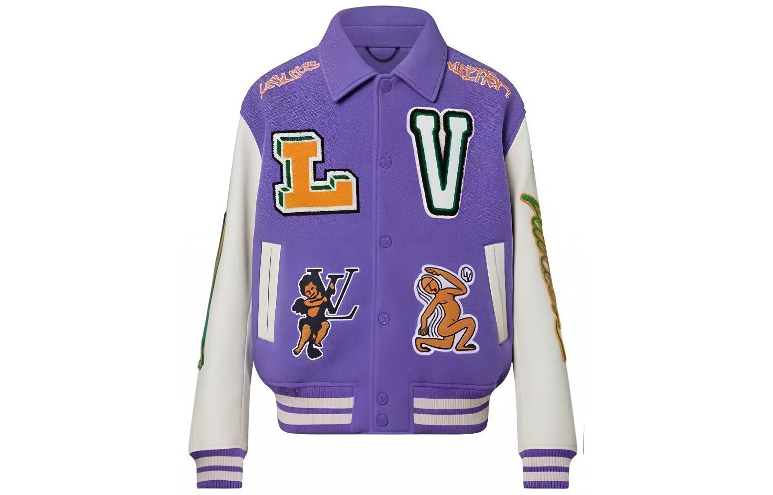 Louis Vuitton FW22 Varsity Jacket
