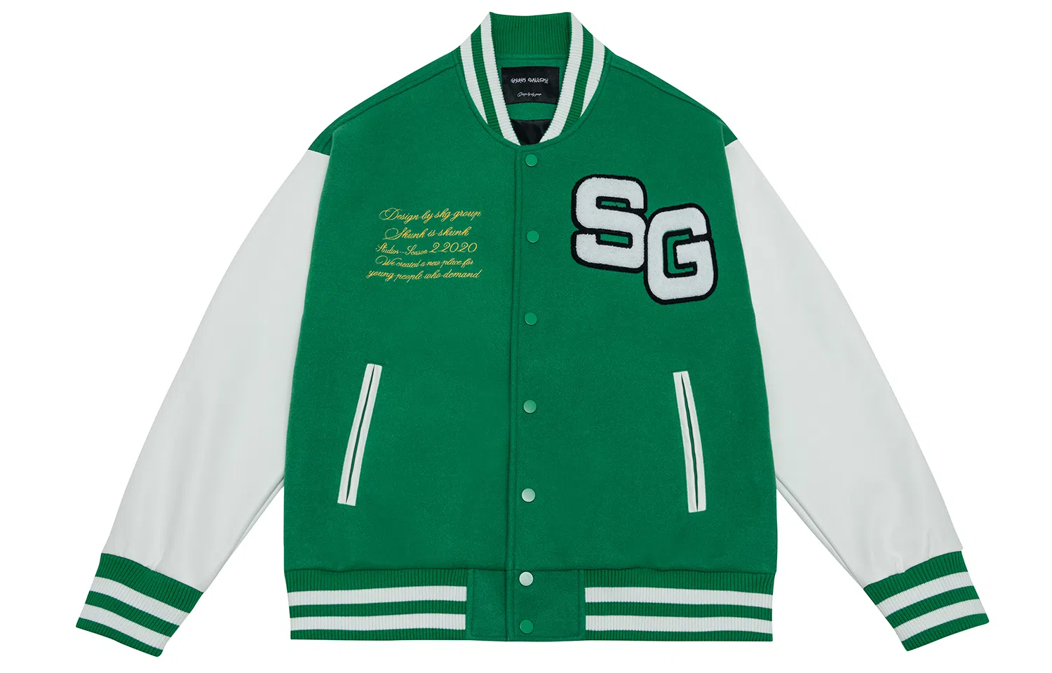 SKUNK GALLERY Varsity Jacket