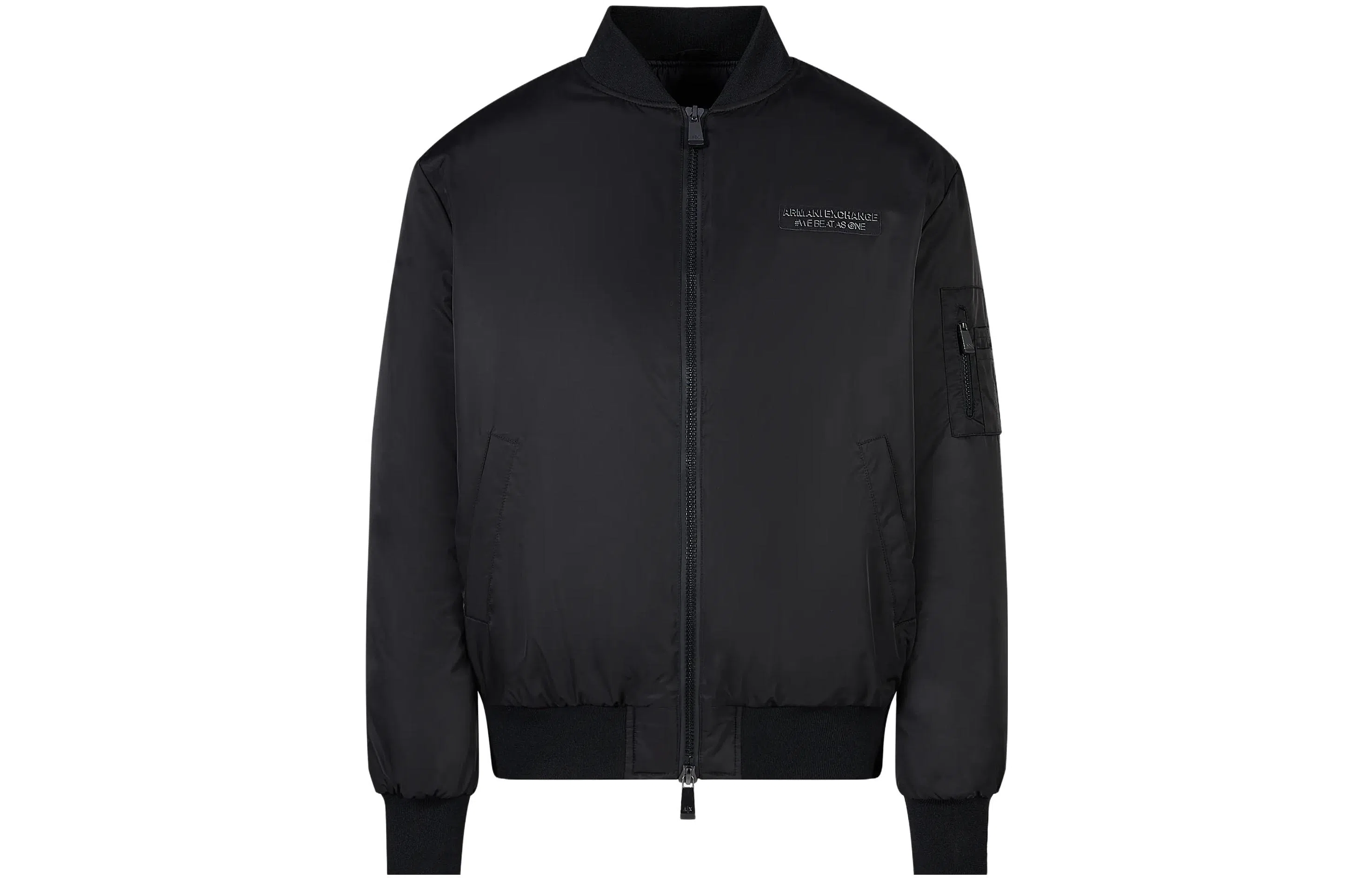 Armani Exchange FW23 Black Cotton Jacket