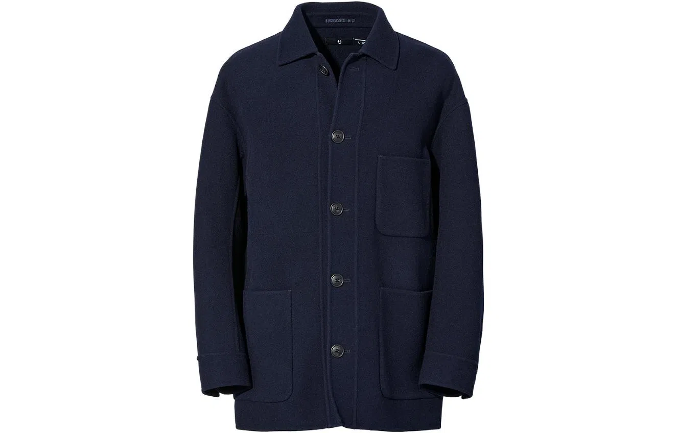 UNIQLO Jil Sander FW20 Coat Navy