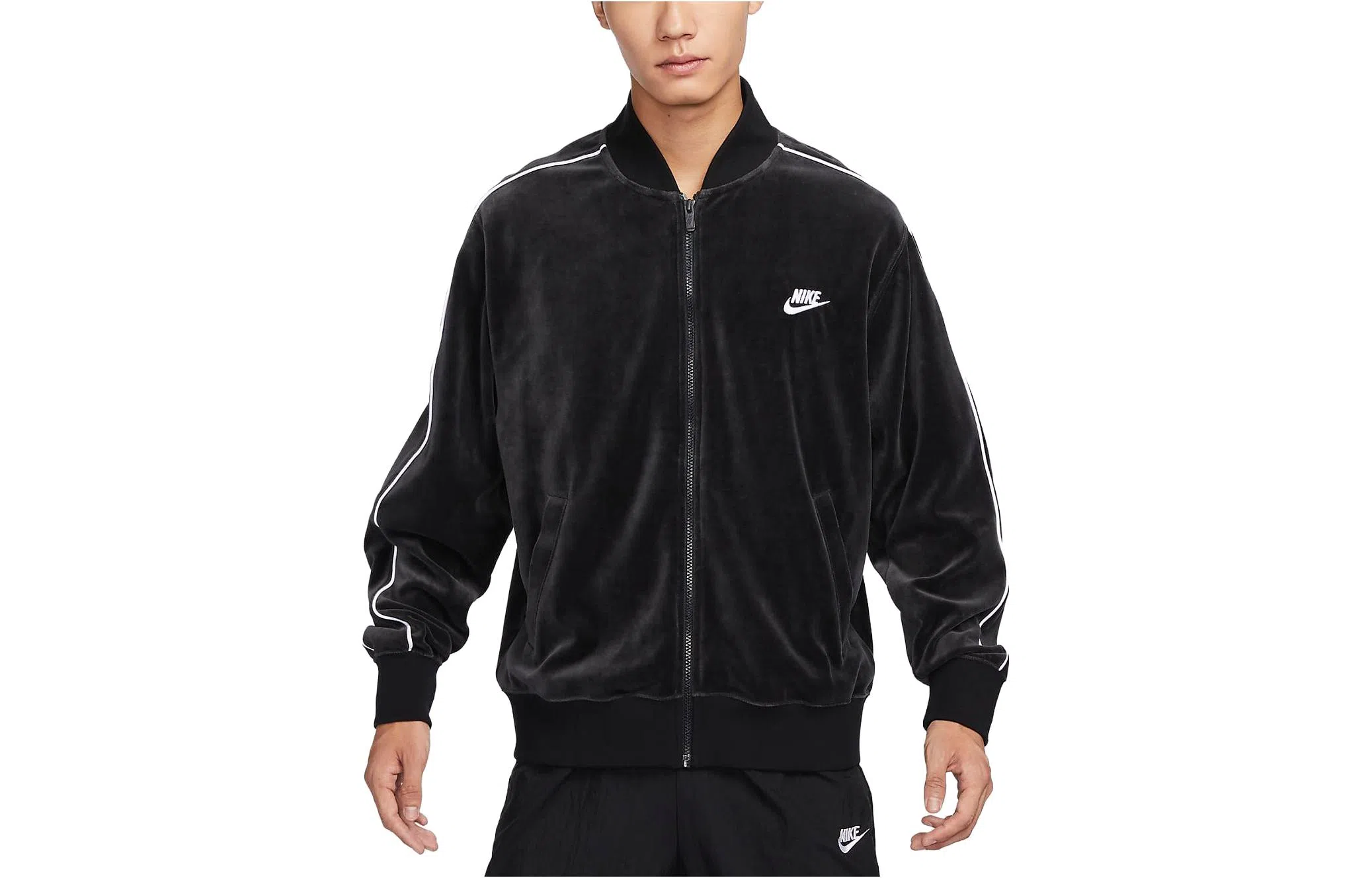 Nike Sportswear Club Full-Zip Jacket Black