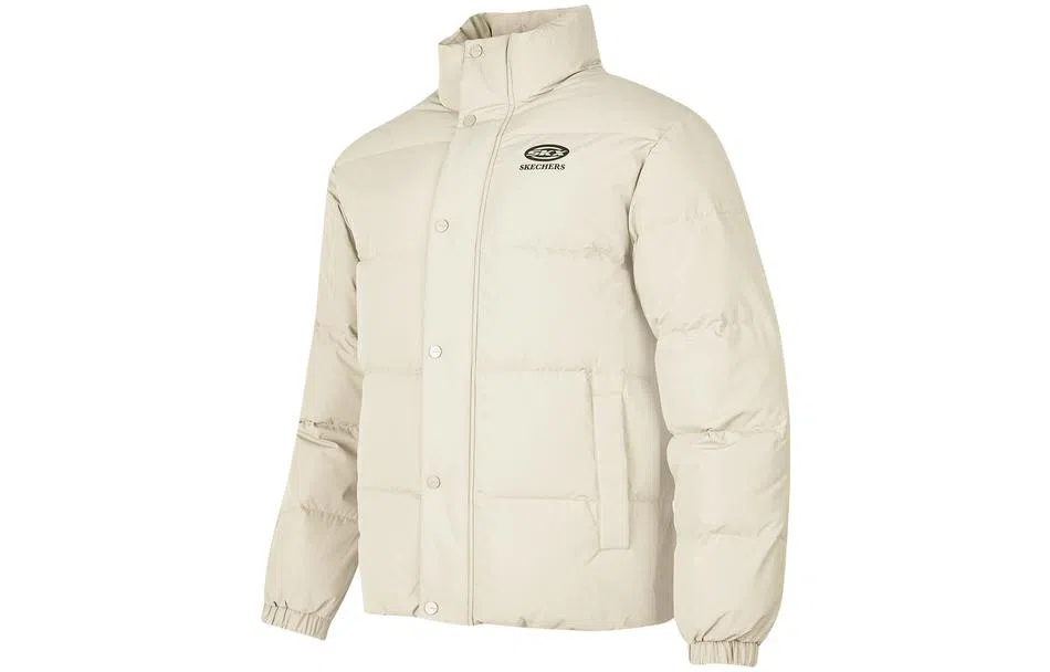 Skechers Sport Life Series Pearl White Down Jacket