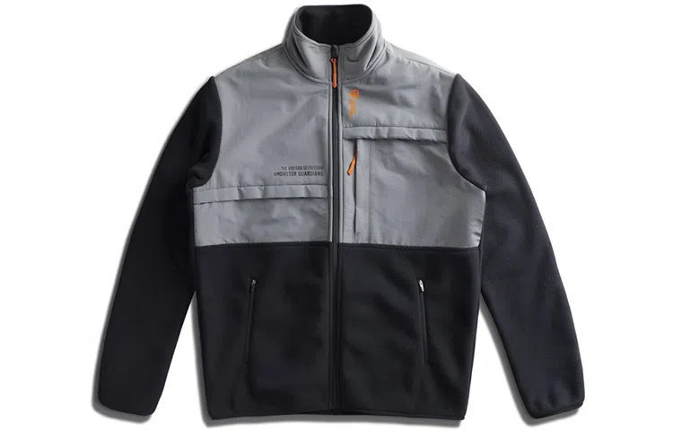 Monster Guardians Fleece Jacket Black Grey