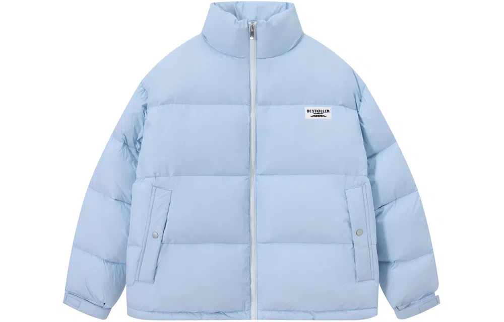 BTK Basic Letter Print Down Jacket