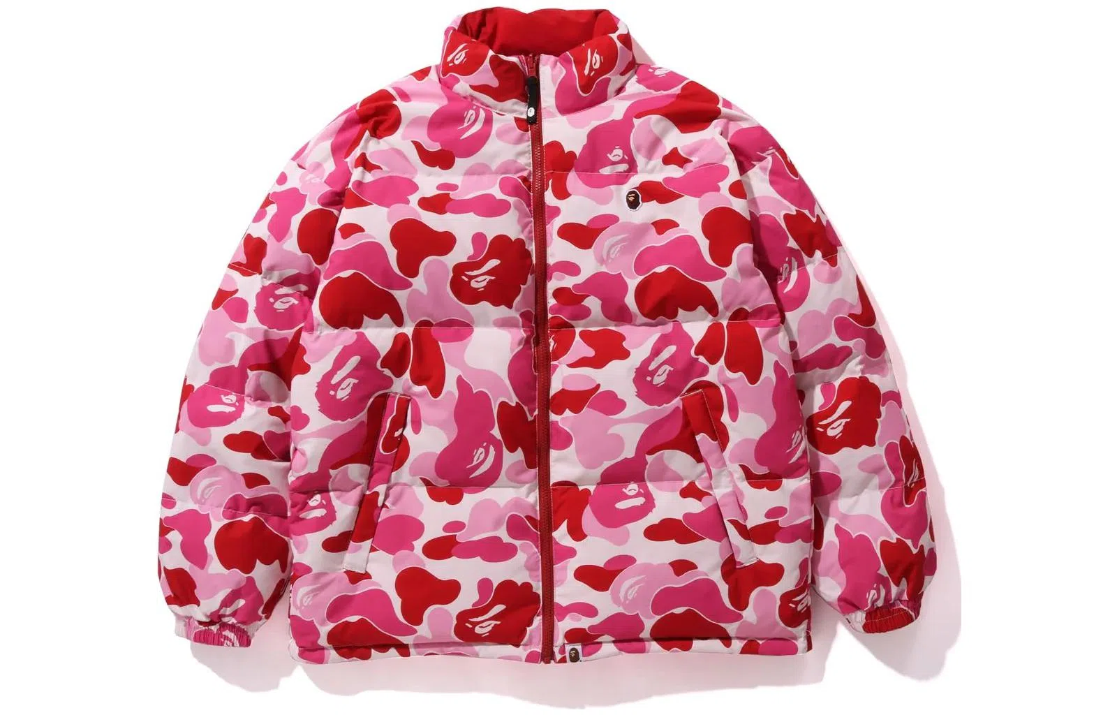 A BATHING APE Abc Camo Reversible Down Jacket