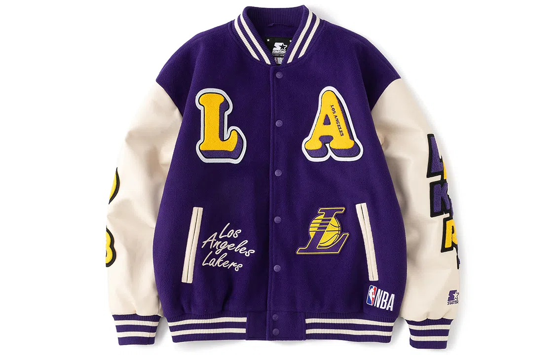 Starter Lakers Retro Varsity Jacket