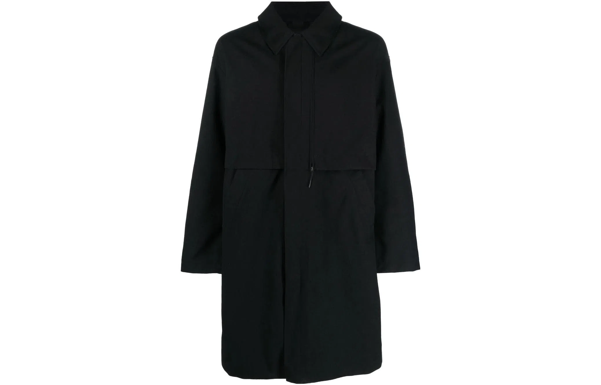 Y-3 FW22 Solid Zip Coat Black