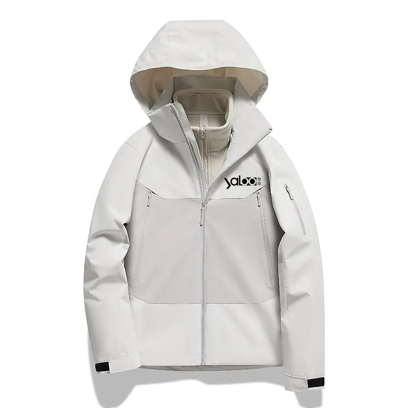 雅鹿优选  耐磨保暖透湿防风防泼 冲锋衣 男款