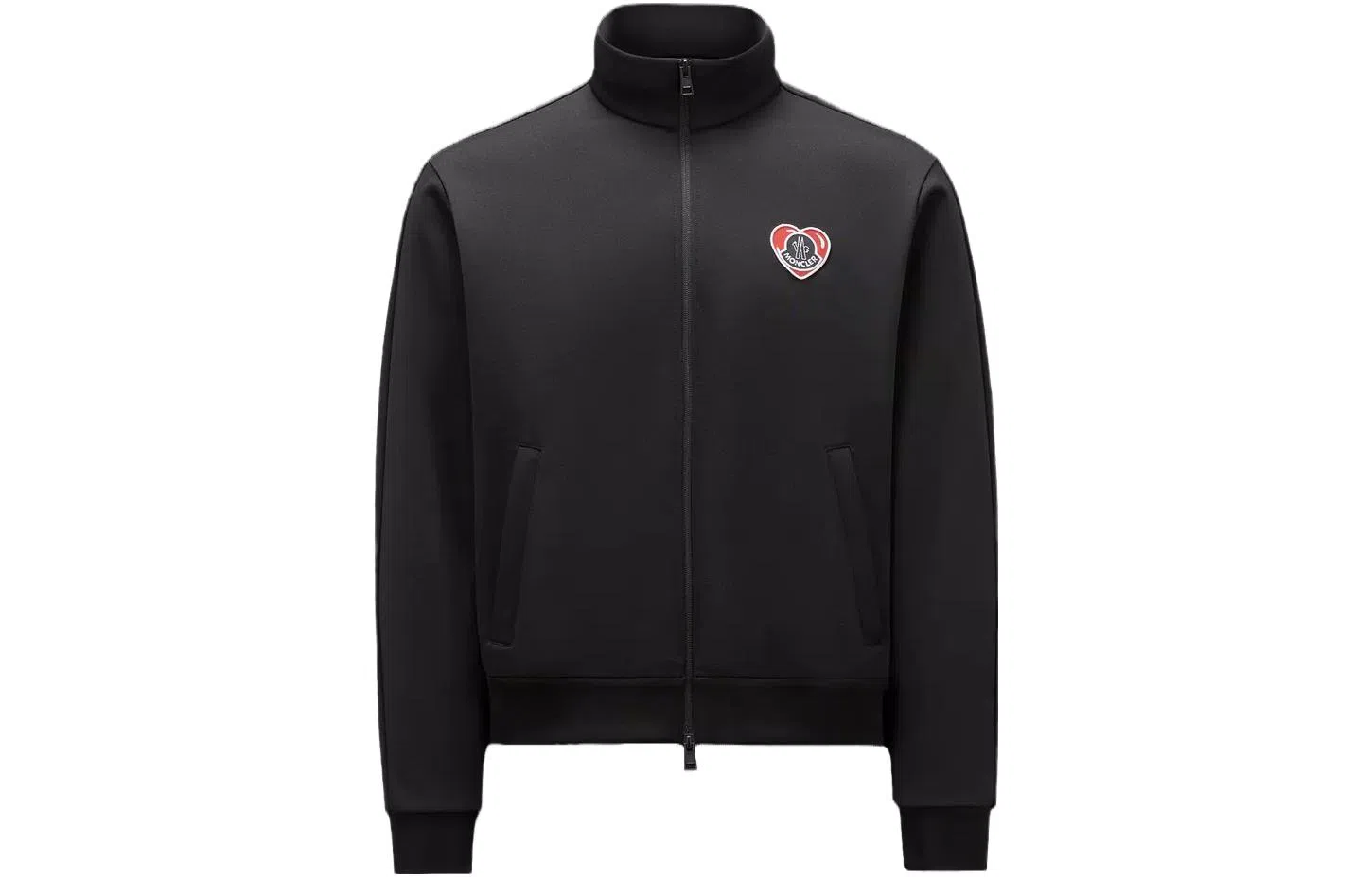 Moncler Moncoeur Motif Zip-Up Sweatshirt