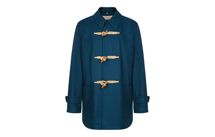 Burberry Duffle Coat Navy