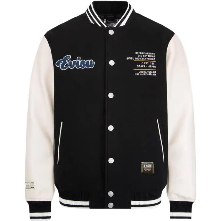 EVISU FW22 Baseball Jacket