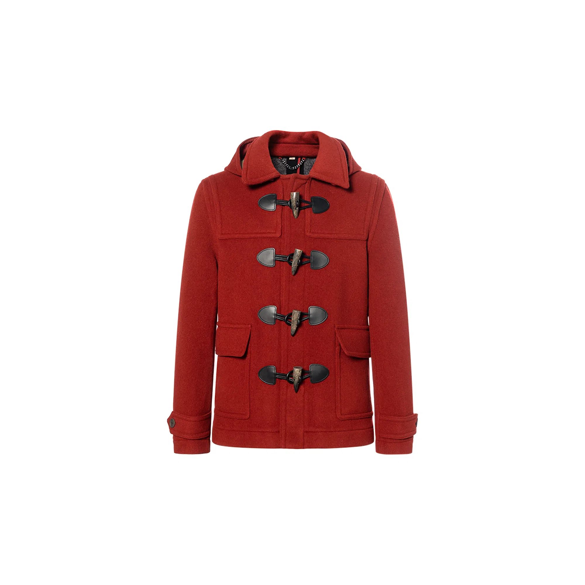 Burberry Duffle Coat Red
