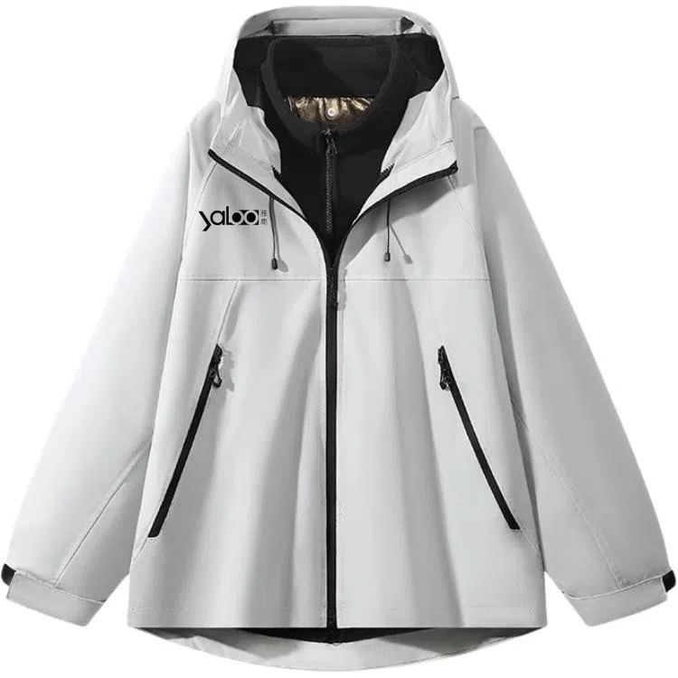 雅鹿优选  日常休闲百搭通勤  防水防风透气耐磨冲锋衣 男款