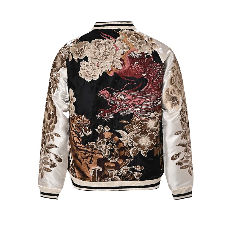 Sanshengliubu Reversible Bomber Jacket