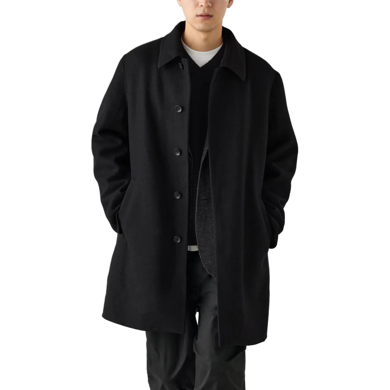 UNIQLO x Clare Waight Keller C Series FW24 Black Coat