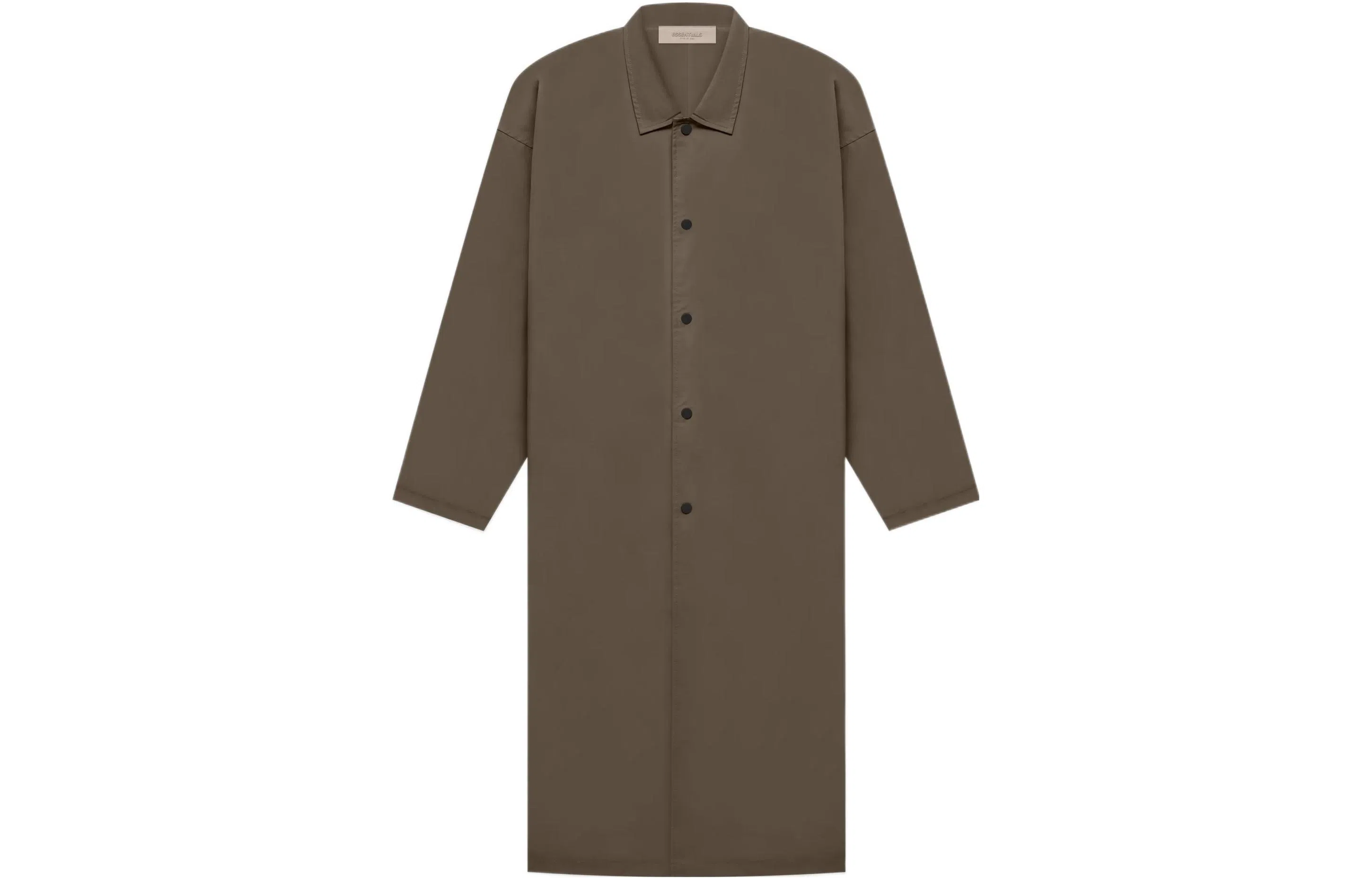 Fear of God Essentials Long Coat Wood