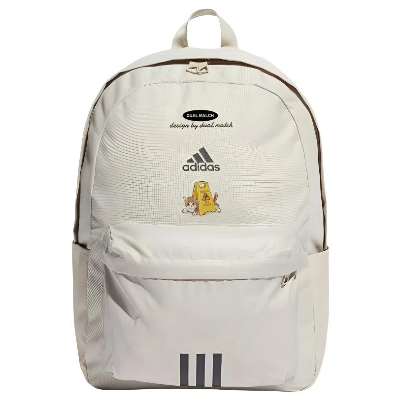adidas Classic Badge Backpack Light Grey Black