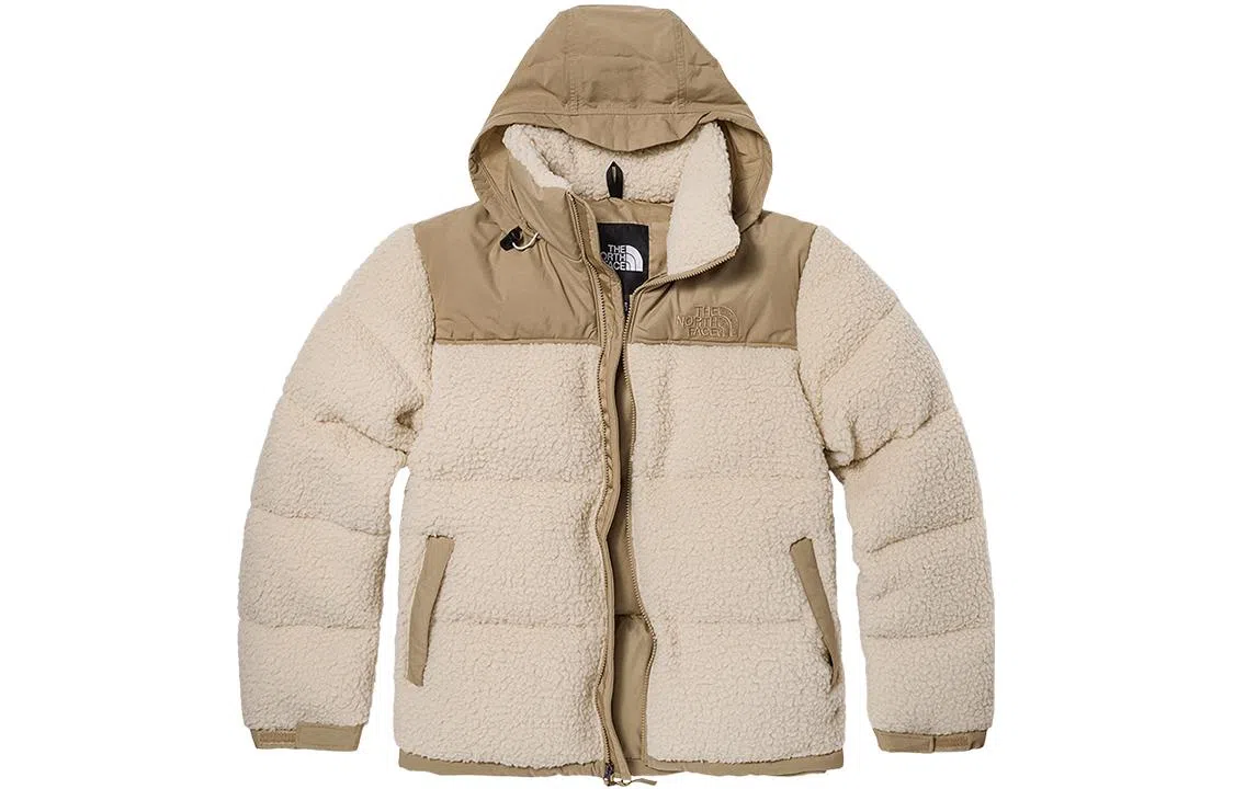 The North Face Logo Print Puffer Jacket