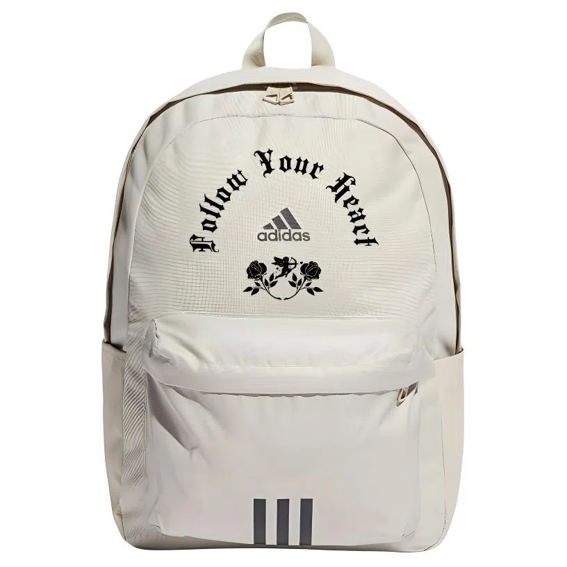 adidas Classic Badge Backpack Light Grey Black