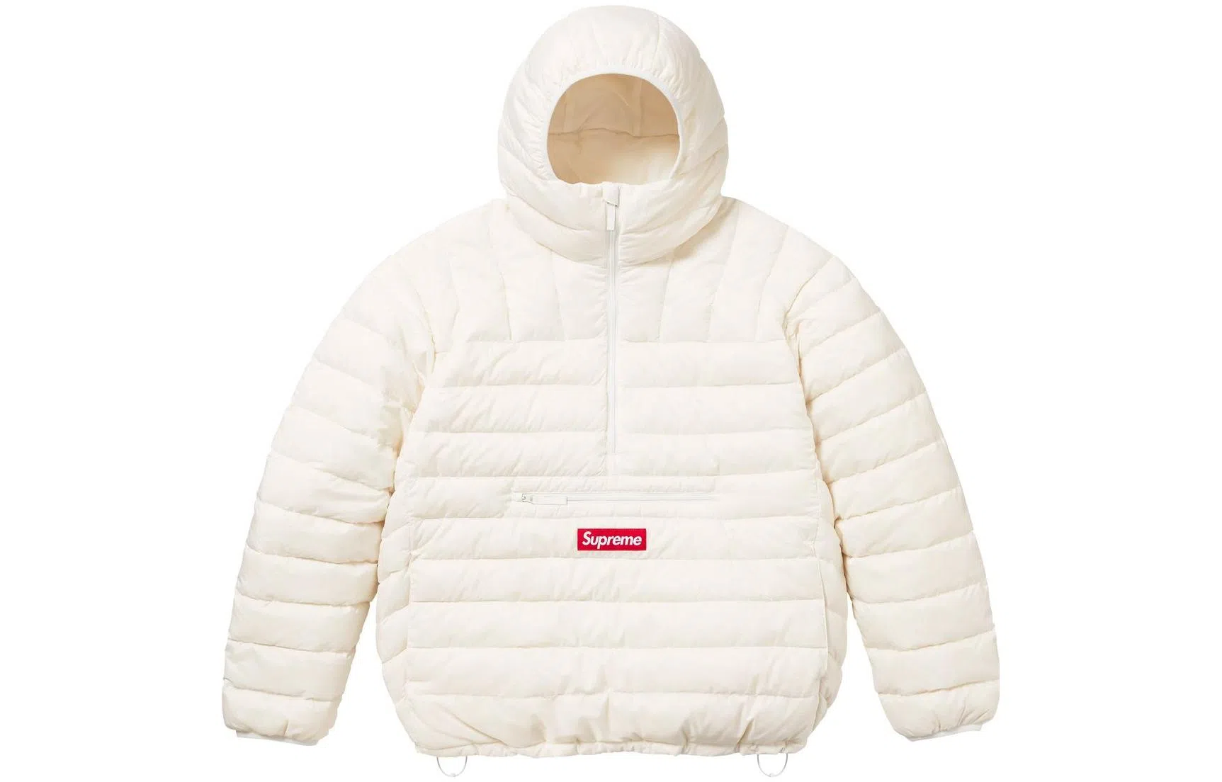 Supreme Micro Down Half Zip Hooded Pullover