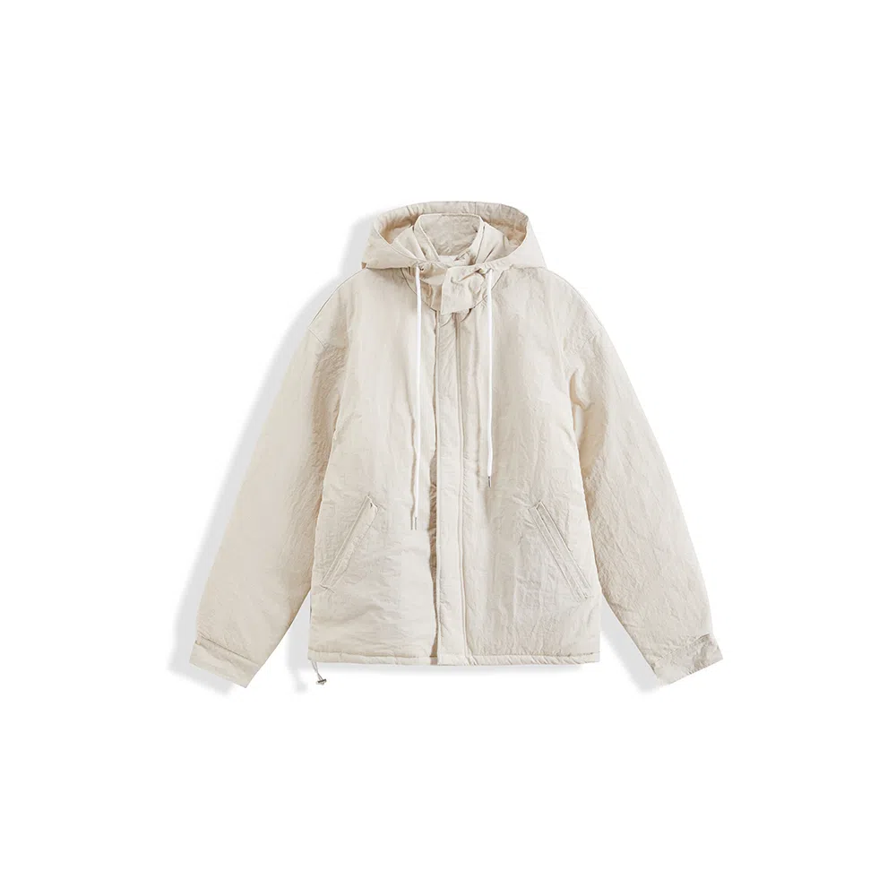 我是大卫 日系连帽面包保暖加厚休闲棉服 男女同款