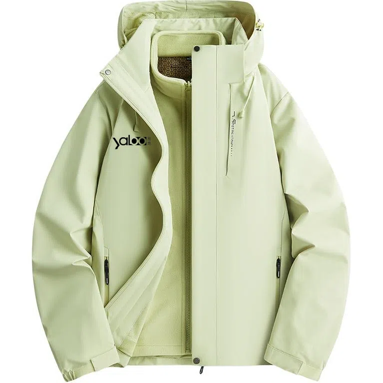 雅鹿优选  舒适干爽长袖  防水防风透气耐磨冲锋衣 男款