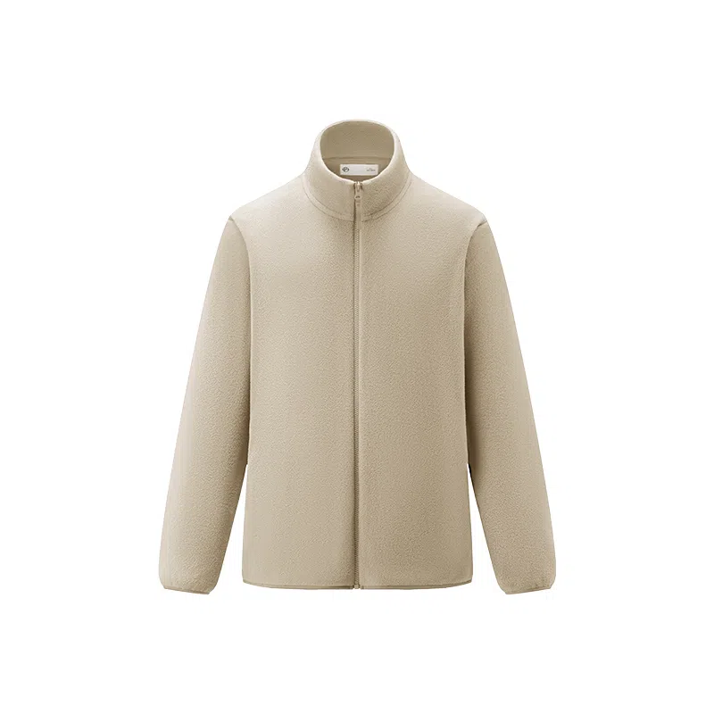 网易严选 百搭立领复合摇粒绒抗静电防风夹克长短绒羊羔绒厚绒绒感外套 男款