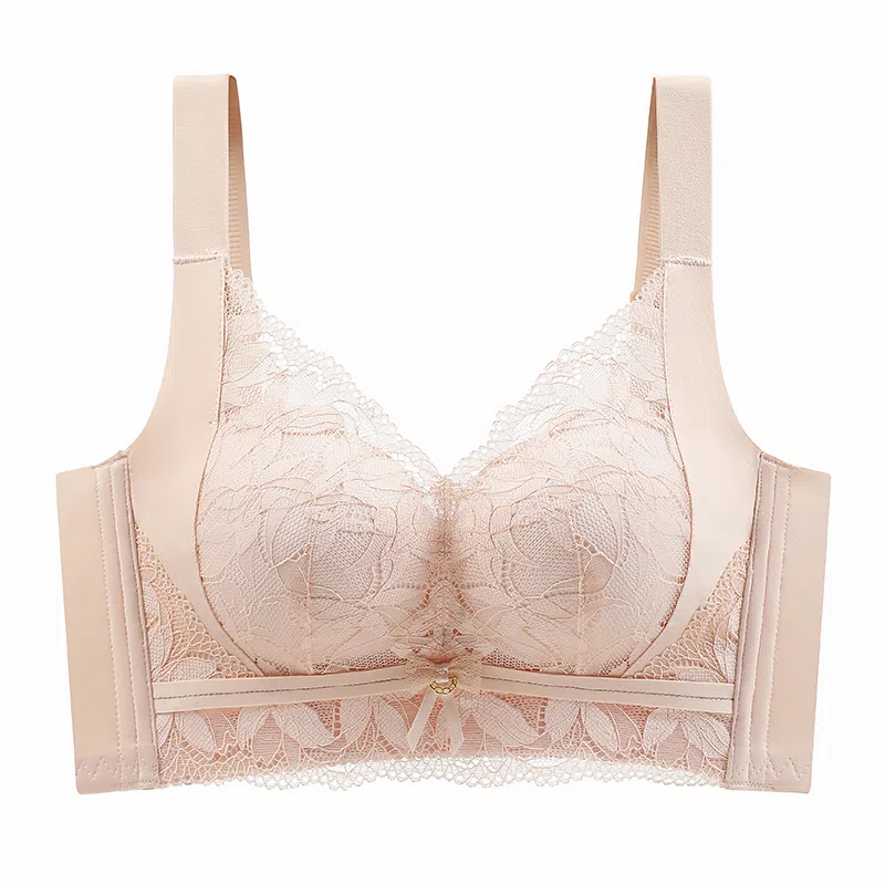 莫代尔 小胸聚拢显大有型吸湿排汗侧收副乳文胸 女款