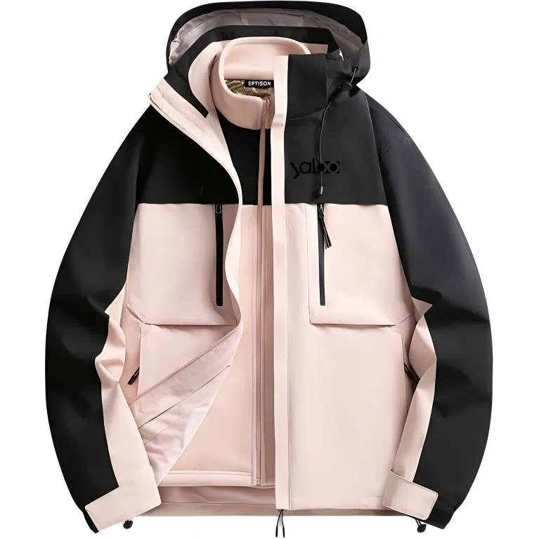 雅鹿优选  轻盈防刮休闲长袖  防水防风透气耐磨冲锋衣 男女同款