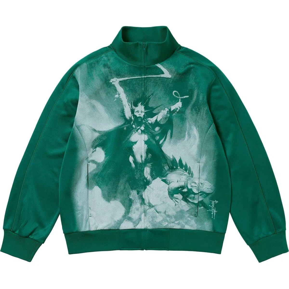 Supreme x Frank Frazetta FW24 WEEK15 Track Jacket logo