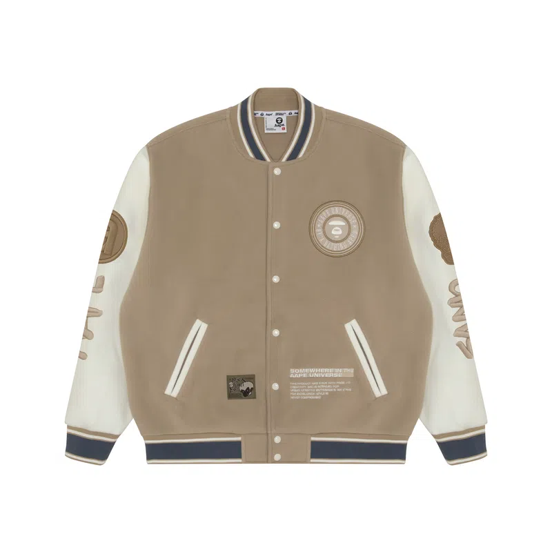 Aape FW23 Varsity Jacket
