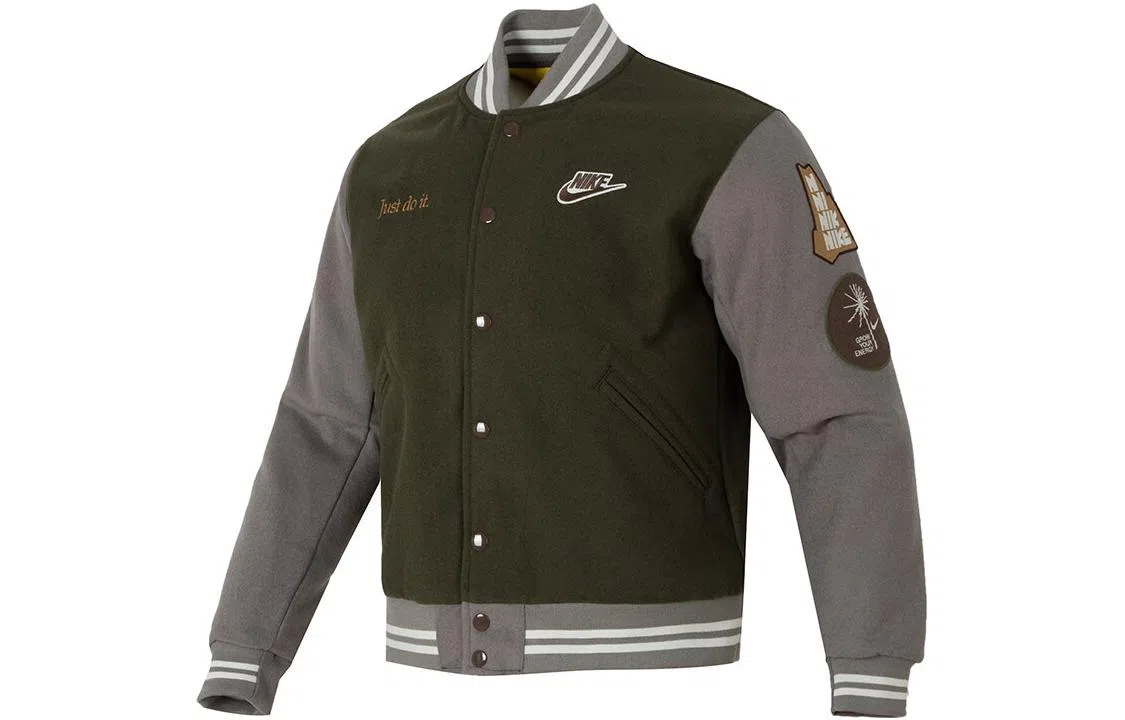 Nike Varsity Jacket Green