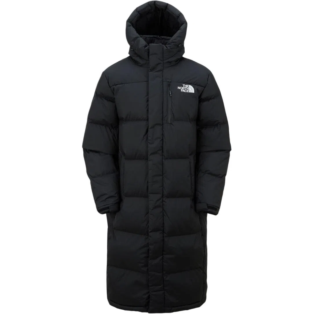 The North Face Go Free Series Long Down Jacket Black