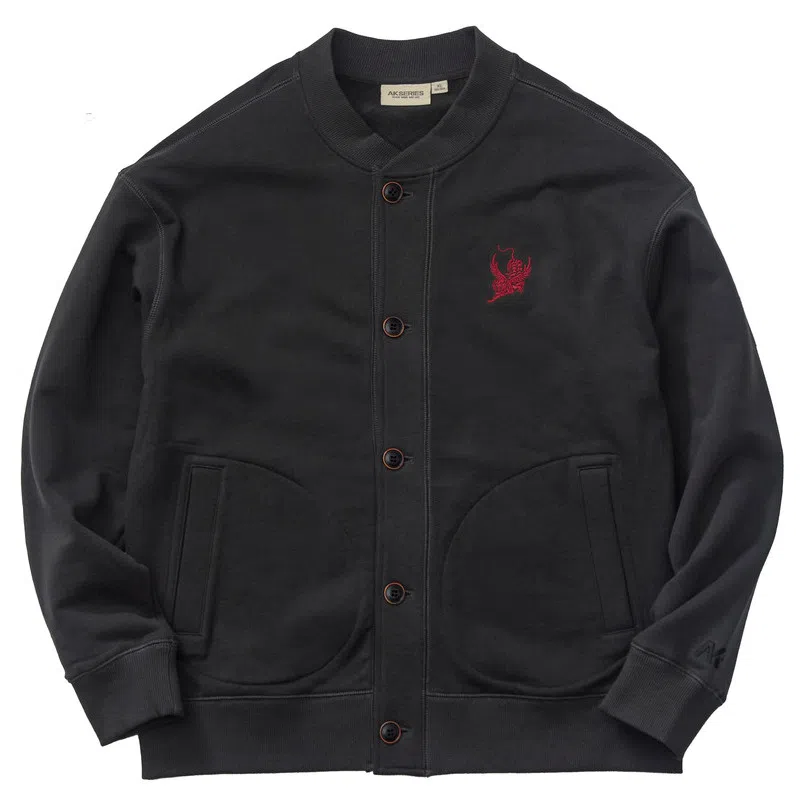 AKCLUB Retro Series Bomber Jacket