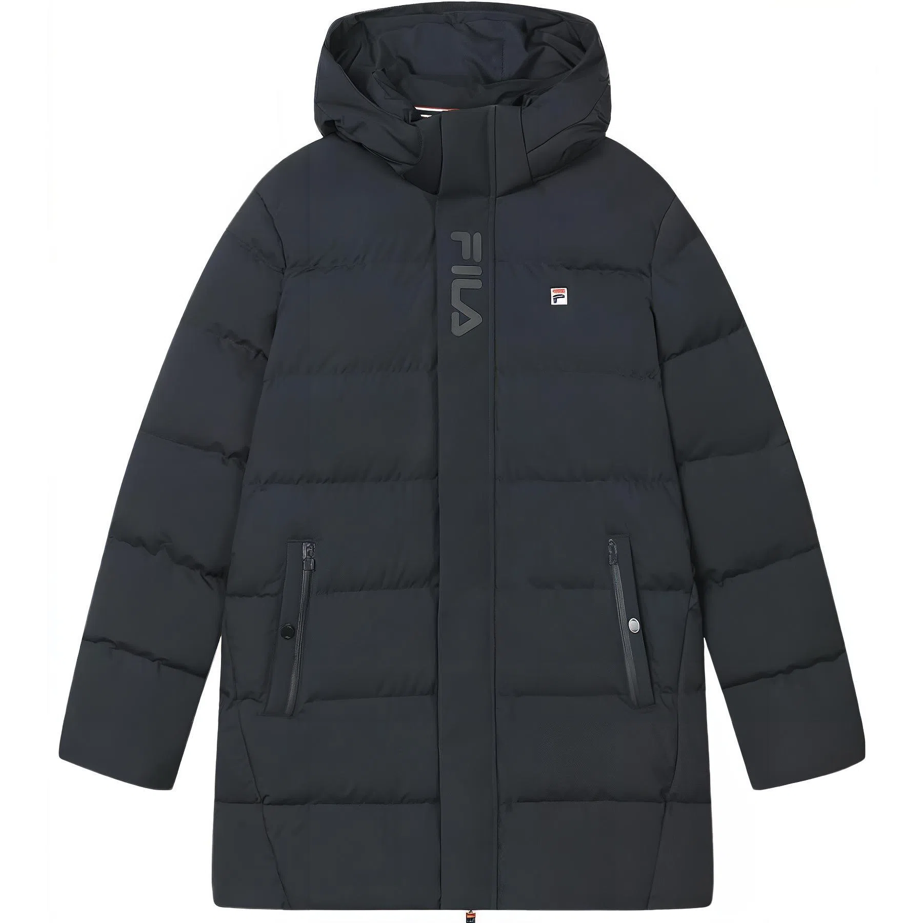 FILA Long Down Coat Blue