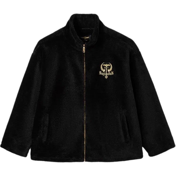 Boy London Black Gold Logo Embroidered Jacket