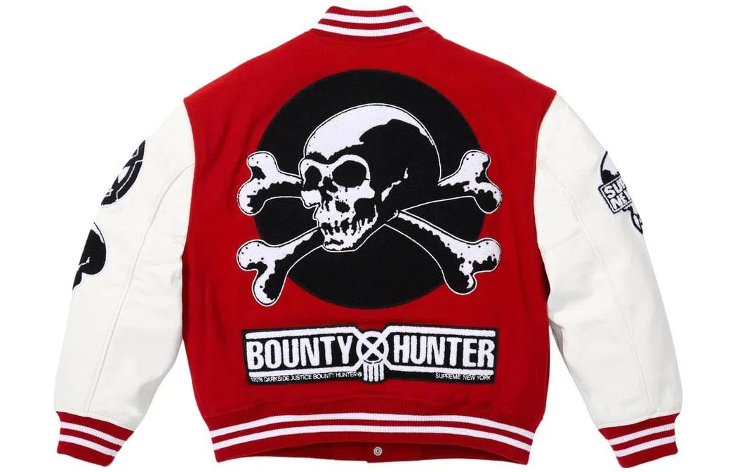 Supreme x BOUNTY HUNTER Varsity Jacket