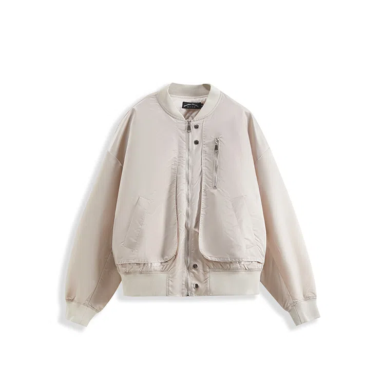 我是大卫 美式飞行员工装棒球服夹克休闲外套棉服 男女同款