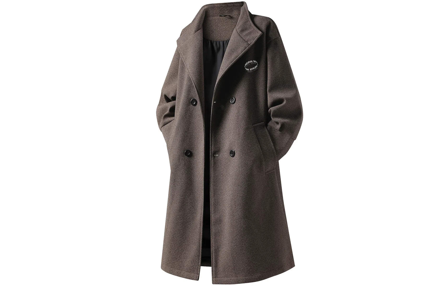 MEIPIN TANG Classic Double-Breasted Coat