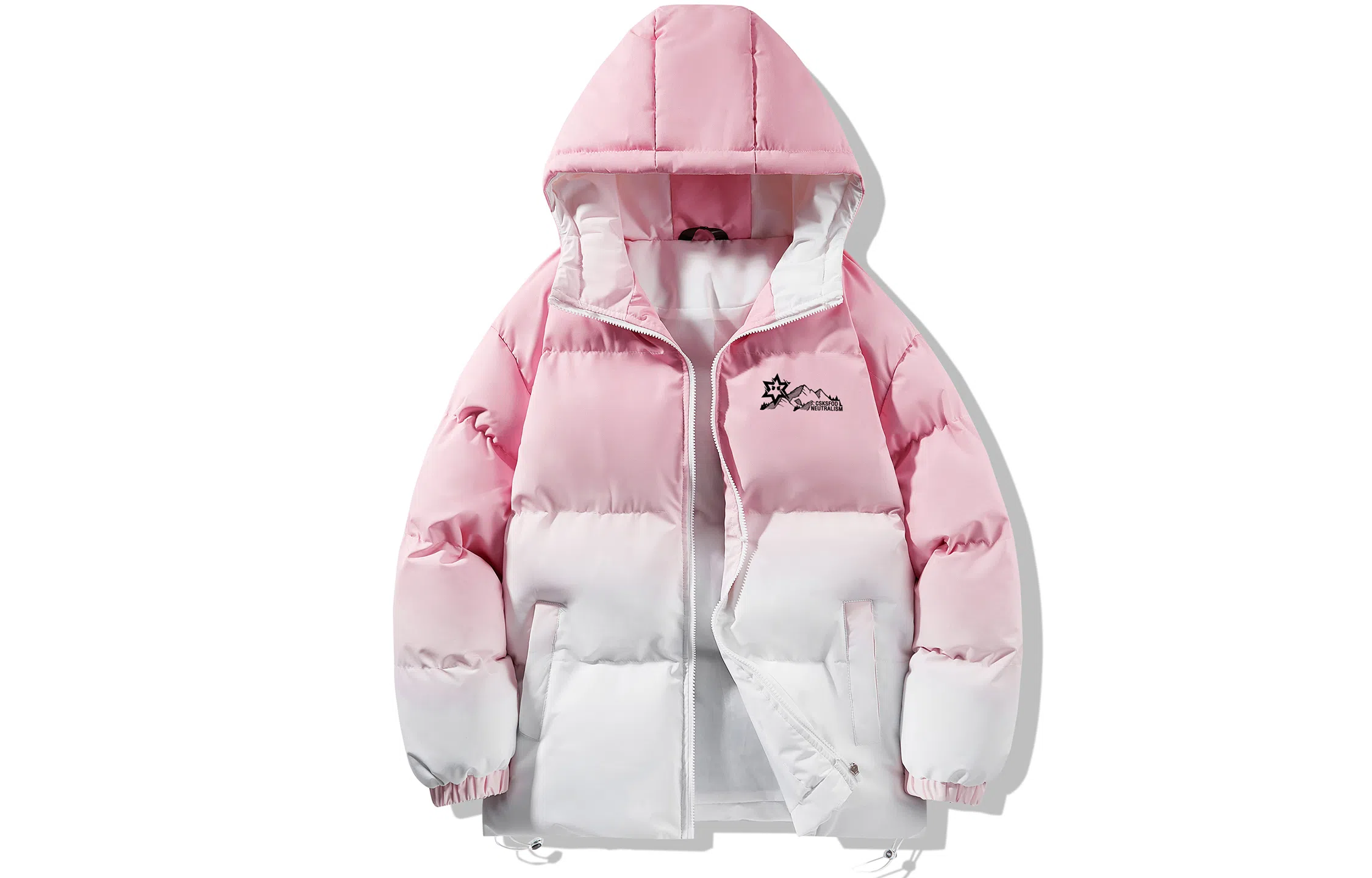 CSKS Retro Star Logo Puffer Jacket