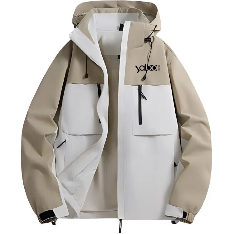 雅鹿优选  轻盈防刮休闲长袖  防水防风透气耐磨冲锋衣 男女同款